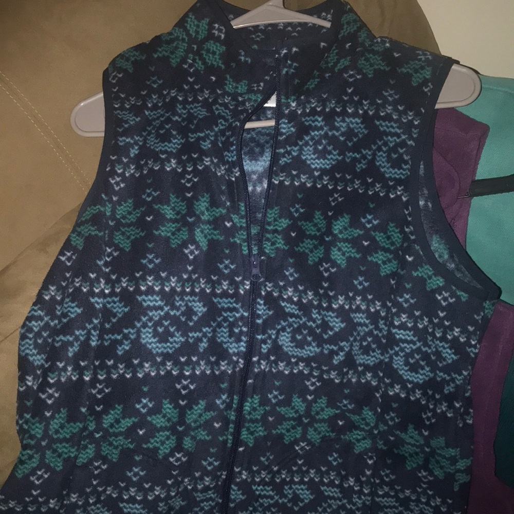 Cute blue vest